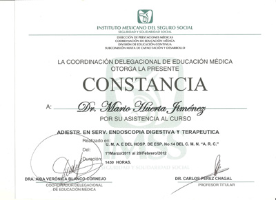Dr. Mario Huerta Jim&eacute;nez